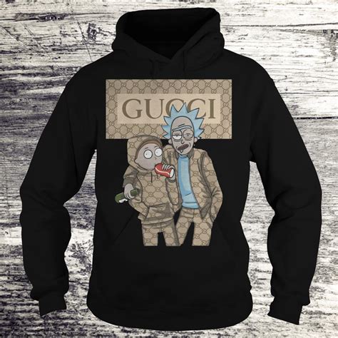 rick and morty hoodie gucci|Rick And Morty Gucci Sweatshirts & Hoodies for Sale.